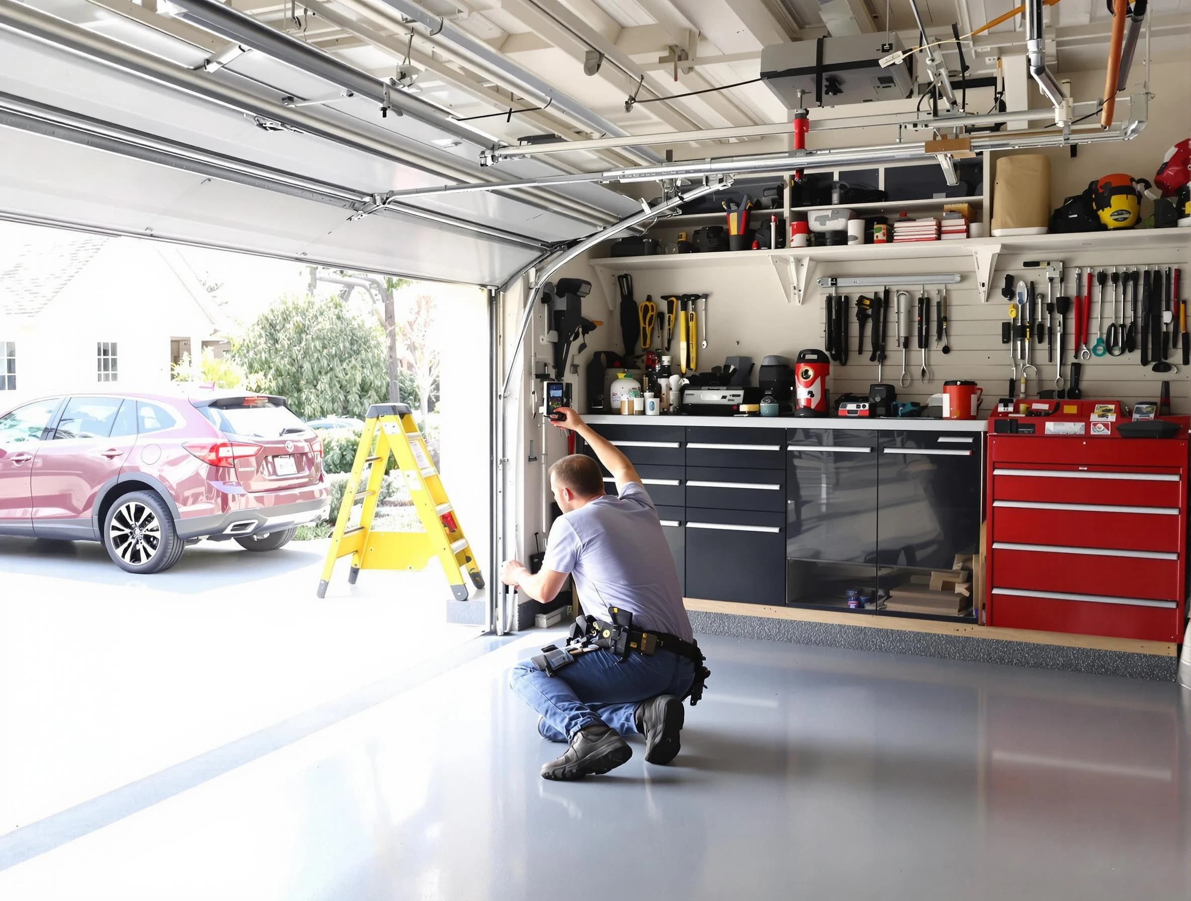 Local garage door repair service by Redan Garage Door Repair in Redan