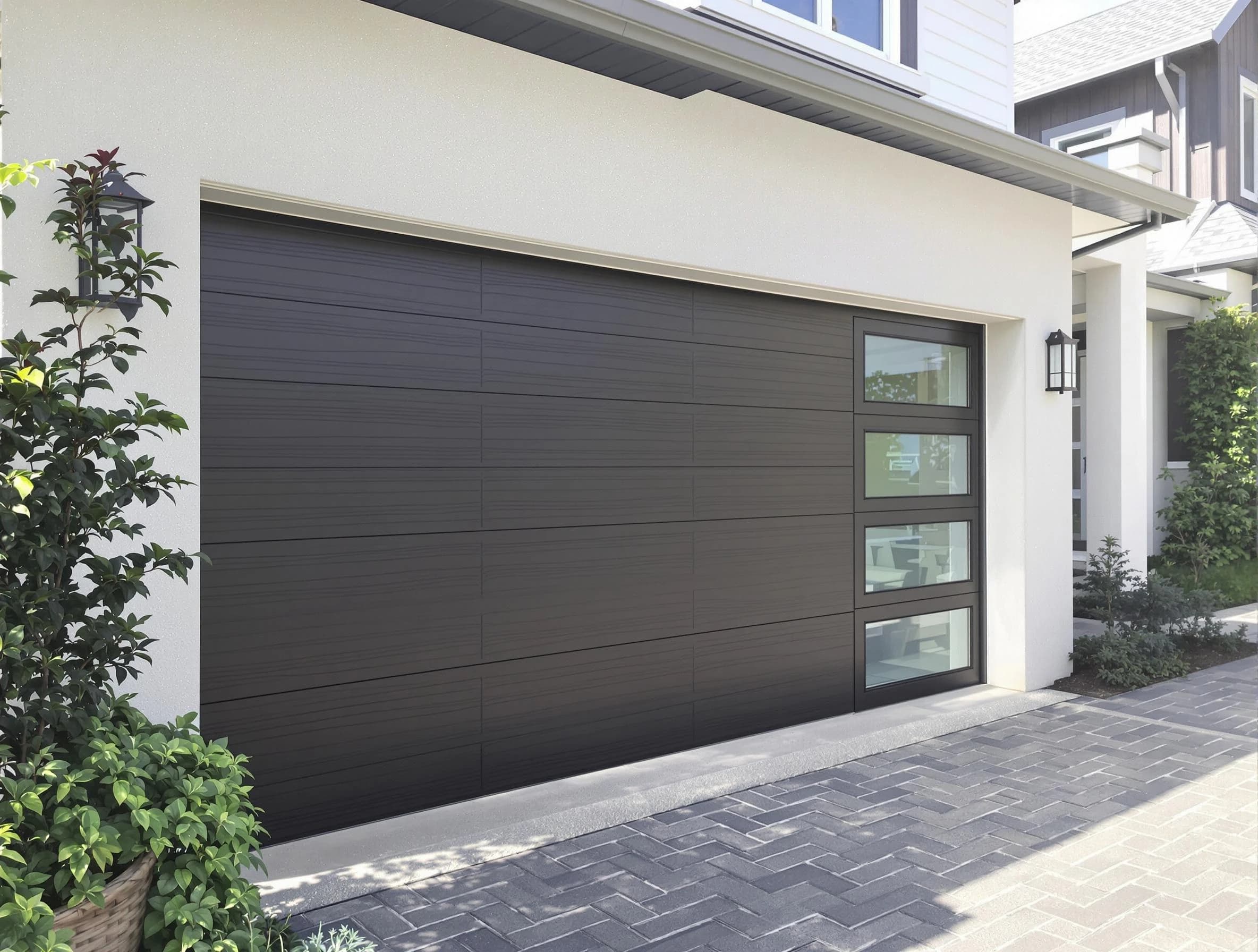 Custom garage door installation by Redan Garage Door Repair in Redan