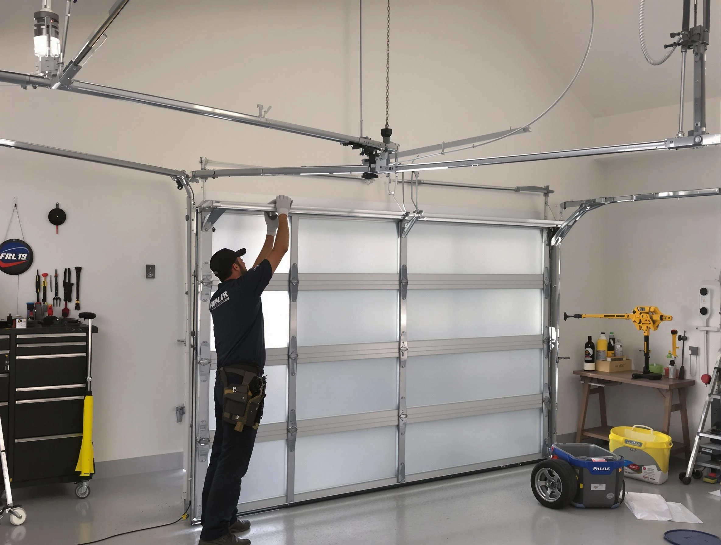 Redan Garage Door Repair certified team performing precision garage door installation in Redan